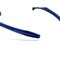Ge Safety Glasses, Anti-Fog & Anti-Scratch, Clear Lens, Black/Blue Frame GE109CAF - alternate 2